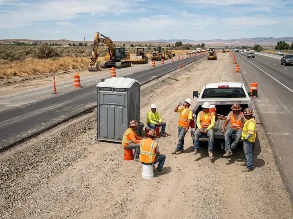 highway-road-construction-crew-007 — frequently asked questions, Porta Potty and Restroom Rentals in Cordele, GA